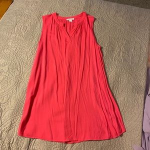 XL Amazon Essentials pink sleeveless dress